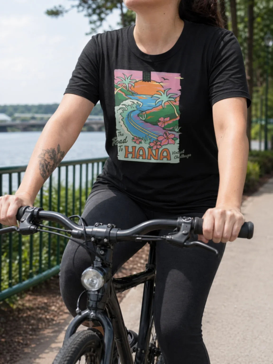 Unisex t-shirt (new) | Road to Hana Virtual Challenge | The Conqueror